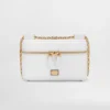 Dolce Gabbana D&G Women Sicily Crossbody Bag-White BB7800B