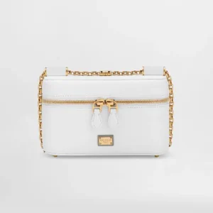 Dolce Gabbana D&G Women Sicily Crossbody Bag-White BB7800B