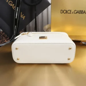 Dolce Gabbana D&G Women Sicily Crossbody Bag-White BB7800B