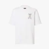 Fendi Men White Cotton T-shirt FY0936AW0NF0QA0
