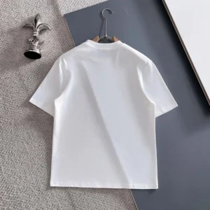 Fendi Men White Cotton T-shirt FY0936AW0NF0QA0