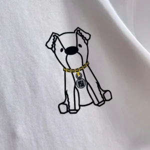 Fendi Men White Cotton T-shirt FY0936AW0NF0QA0