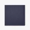Fendi Unisex FF Navy Blue Silk and Wool Shawl FXT069AJW7F1D8E