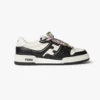 Fendi Unisex Match Black and White Leather Low-tops 8E8943AY