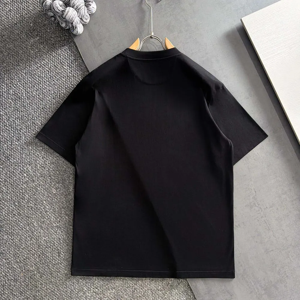 Fendi Women Black Cotton T-shirt FY1319AY0GF0QA1