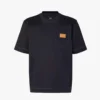 Fendi Women Dark Blue Cotton T-shirt FY0936B05IF0QG0