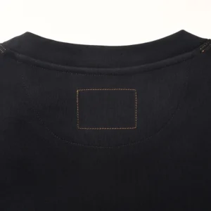 Fendi Women Dark Blue Cotton T-shirt FY0936B05IF0QG0