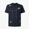 Fendi Women Dark Blue Cotton T-shirt FY0936B05OF0PTH