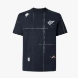 Fendi Women Dark Blue Cotton T-shirt FY0936B05OF0PTH