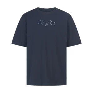 Fendi Women Dark Blue Cotton T-shirt FY1319AUOBF0PTH