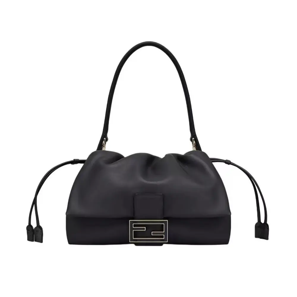 Fendi Women Mamma Baguette Large Nappa Leather Bag 8BR834AQ