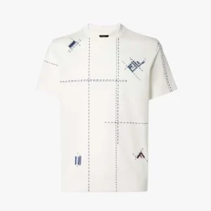 Fendi Women White Cotton T-shirt FY0936B05OF0H0G