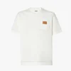 Fendi Women White cotton T-shirt FY0936B05MF0H0G