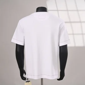 Fendi Women White cotton T-shirt FY0936B05MF0H0G