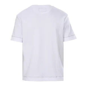 Fendi Women White cotton T-shirt FY0936B05MF0H0G