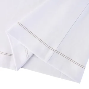 Fendi Women White cotton T-shirt FY0936B05MF0H0G