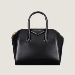 Givenchy Women Mini Antigona Bag in Box Leather-Black BB5148B2AT