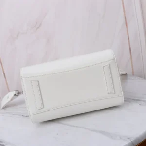 Givenchy Women Small Antigona Bag in Box Leather-White BB5148B2AT