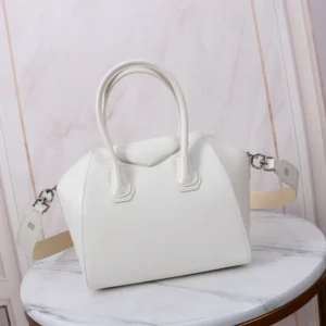 Givenchy Women Small Antigona Bag in Box Leather-White BB5148B2AT