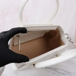 Givenchy Women Small Antigona Bag in Box Leather-White BB5148B2AT