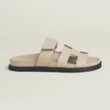 Hermes Unisex Chypre Sandal-Beige Nomade H222299Z32360
