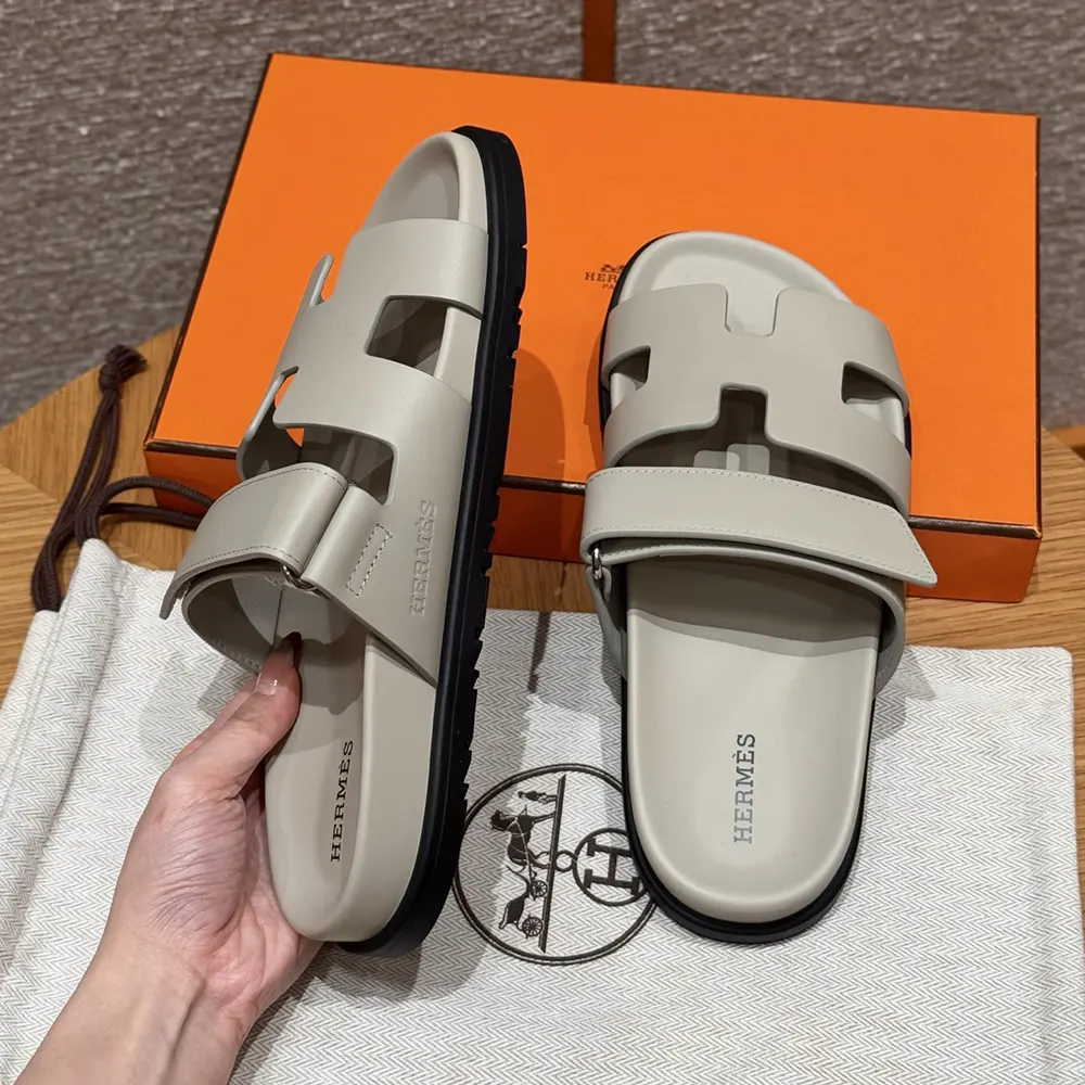 Hermes Unisex Chypre Sandal-Beige Nomade H222299Z32360 7 Hermes Unisex Chypre Sandal-Beige Nomade H222299Z32360 - Image 7