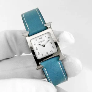 Hermes Women Heure H Watch Small Model 25 mm-Blue W404211WW00