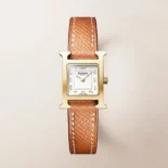 Hermes Women Heure H Watch Mini Model 21 mm-Brown W404370WW00