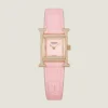 Hermes Women Heure H Watch Mini Model 21 mm-Pink W057240WW00