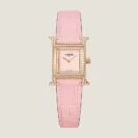 Hermes Women Heure H Watch Mini Model 21 mm-Pink W057240WW00
