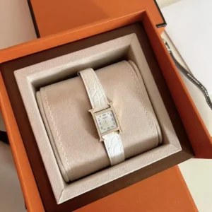 Hermes Women Heure H Watch Mini Model 21 mm-Rose Gold