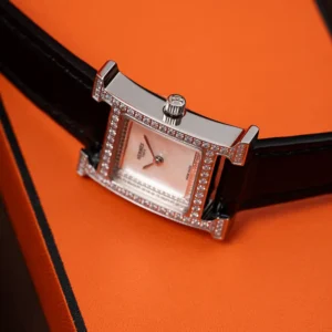 Hermes Women Heure H Watch Mini Model 21 mm-Silver W057239WW00