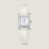 Hermes Women Heure H Watch Mini Model 21 mm-White W057250WW00