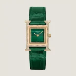 Hermes Women Heure H Watch Small Model 25 mm-Green W054095WW00