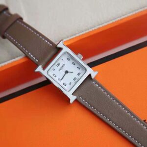 Hermes Women Heure H Watch Small Model Quartz Movement 25 mm in Steel