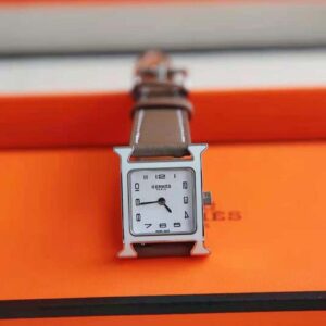 Hermes Women Heure H Watch Small Model Quartz Movement 25 mm in Steel