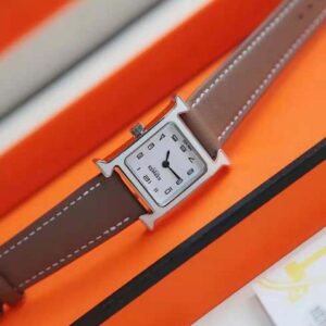 Hermes Women Heure H Watch Small Model Quartz Movement 25 mm in Steel