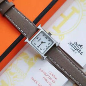 Hermes Women Heure H Watch Small Model Quartz Movement 25 mm in Steel