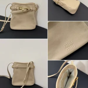Miu Miu Women Nappa Leather Pouch-Cord 5NR461AEFX