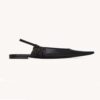 Saint Laurent YSL Women Anne Marie Slingback Flats in Smooth Leather-844421AA