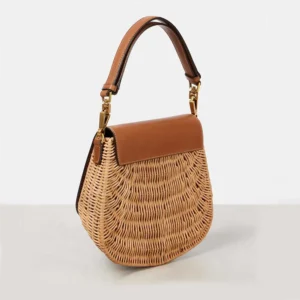 Saint Laurent YSL Women Mini Voltaire Top Handle Bag in Osier 838062GF