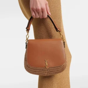 Saint Laurent YSL Women Mini Voltaire Top Handle Bag in Osier 838062GF