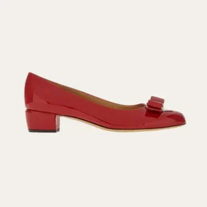 Salvatore Ferragamo Women Vara Pump-Red 01B221591964