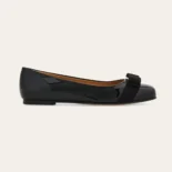 Salvatore Ferragamo Women Varina Ballet Flat-Black 01A181574556