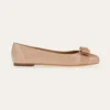 Salvatore Ferragamo Women Varina Ballet Flat-Sandy 01A181