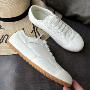 Alexander Mcqueen Unisex Boxe Sneaker in Off White 862794WI