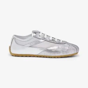 Alexander Mcqueen Unisex Boxe Sneaker in Silver 868496WI