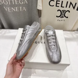 Alexander Mcqueen Unisex Boxe Sneaker in Silver 868496WI