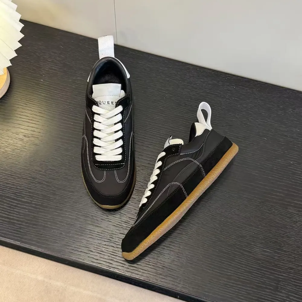 Alexander Mcqueen Unisex EC1 Sneaker in Black/White 854015WIAJN1192 8 Alexander Mcqueen Unisex EC1 Sneaker in Black/White 854015WIAJN1192