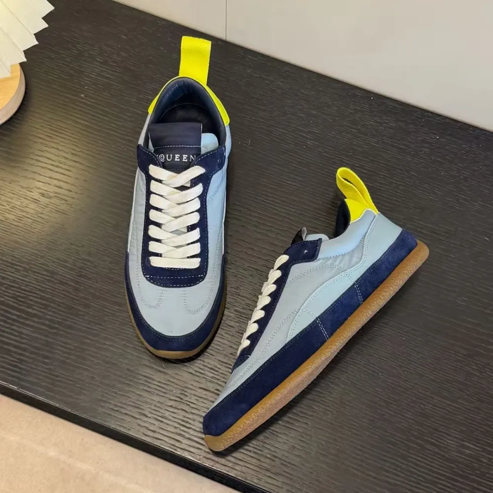 Alexander Mcqueen Unisex EC1 Sneaker in Blue 854015WIAJ44023 8 Alexander Mcqueen Unisex EC1 Sneaker in Blue 854015WIAJ44023